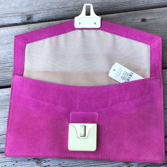 Suede Envelope Clutch - Picture 2 of 2